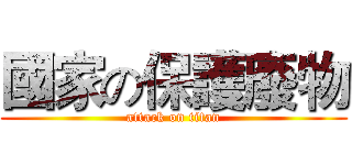 國家の保護廢物 (attack on titan)