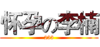 怀孕の李楠 (233)