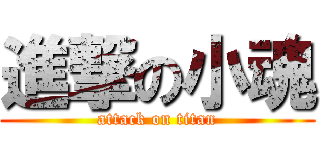 進撃の小魂 (attack on titan)