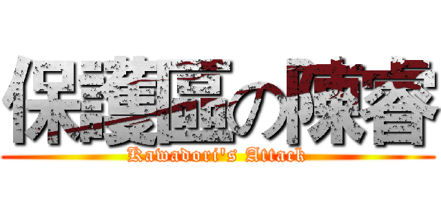 保護區の陳睿 (Kawadori's Attack)