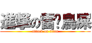 進撃の雷婷鳥屎 (attack on titan)