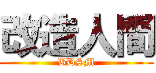 改造人間 (BDSM)