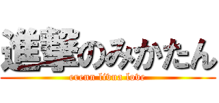 進撃のみかたん (erenn livua love)
