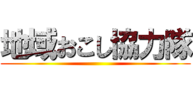 地域おこし協力隊 ()