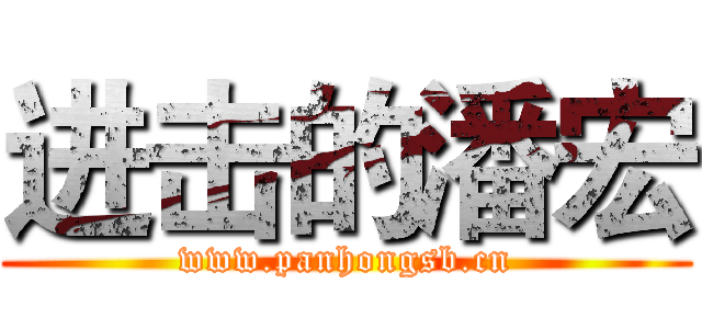 进击的潘宏 (www.panhongsb.cn)