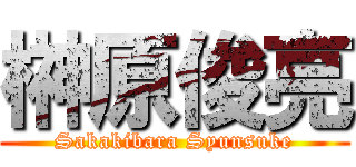 榊原俊亮 (Sakakibara Syunsuke)