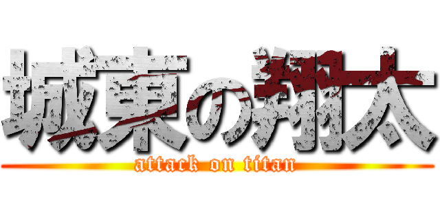 城東の翔太 (attack on titan)