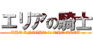 エリアの騎士 (THE KNIGHT in THE AREA)