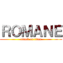 ＲＯＭＡＮＥ (attack on titan)