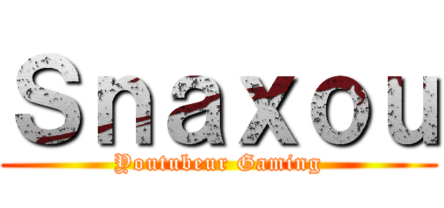 Ｓｎａｘｏｕ (Youtubeur Gaming)