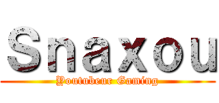 Ｓｎａｘｏｕ (Youtubeur Gaming)