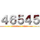 ４６５４５ (attack on titan)