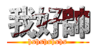 我好帥 (hshshshshs)