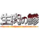 生肉の鯵 (Azeem of the uncooked meat)