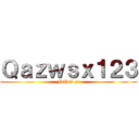 Ｑａｚｗｓｘ１２３ (Follow ye)