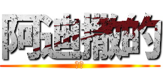 阿迪撒的 (随时)