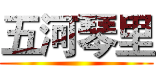 五河琴里 ()