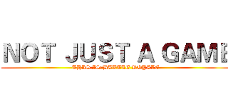 ＮＯＴ ＪＵＳＴ Ａ ＧＡＭＥ (THIS IS BATTLE ROYALE)
