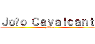 Ｊｏãｏ Ｃａｖａｌｃａｎｔｅ (JVBC96)