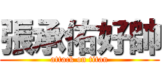 張承佑好帥 (attack on titan)