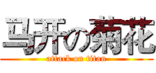 马开の菊花 (attack on titan)