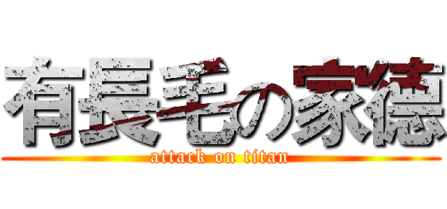 有長毛の家德 (attack on titan)