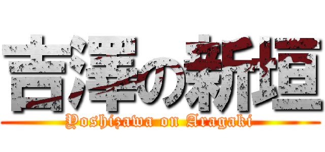 吉澤の新垣 (Yoshizawa on Aragaki)