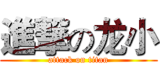 進撃の龙小 (attack on titan)