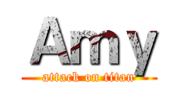 Ａｍｙ (attack on titan)