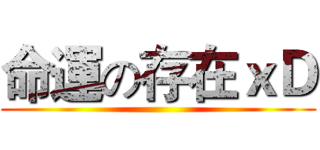 命運の存在ｘＤ ()