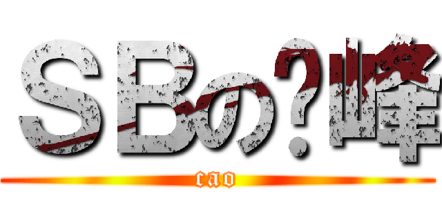 ＳＢの晓峰 (cao)