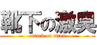 靴下の激臭 (attack on titan)