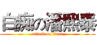 白痴の潘熙泰 (attack on titan)