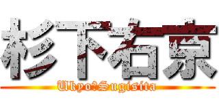 杉下右京 (Ukyo・Sugisita)