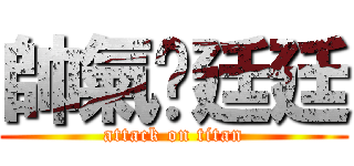 帥氣洨廷廷 (attack on titan)