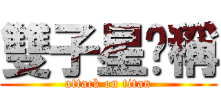 雙子星暱稱 (attack on titan)