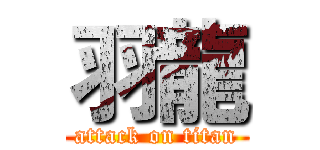 羽龍 (attack on titan)
