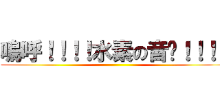 嗚呼！！！！水素の音〜！！！！ ()