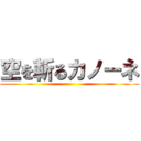 空を斬るカノーネ ()