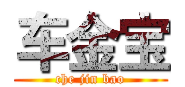 车金宝 (che jin bao)