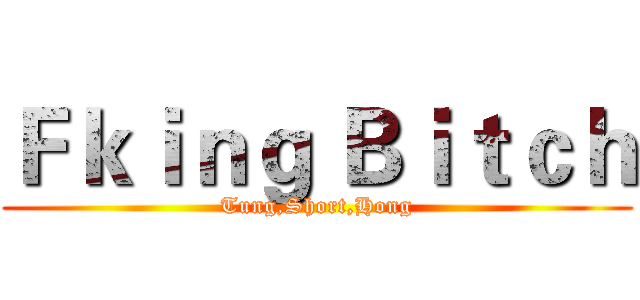 Ｆｋｉｎｇ Ｂｉｔｃｈ (Tung,Short,Hong)