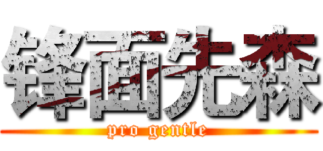 锋面先森 (pro gentle)