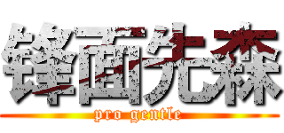 锋面先森 (pro gentle)