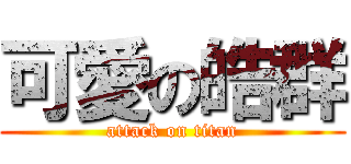 可愛の皓群 (attack on titan)