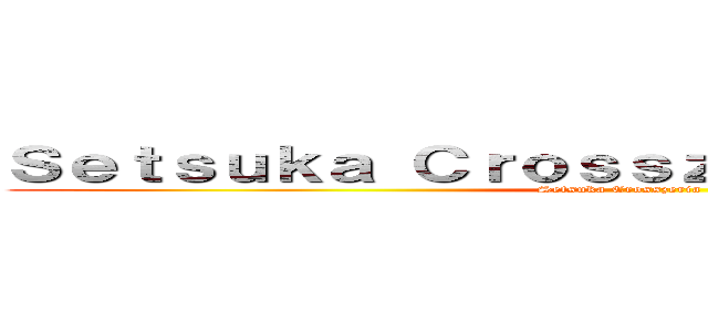 Ｓｅｔｓｕｋａ Ｃｒｏｓｓｚｅｒｉａ Ｔｓｕｒｕｇａ (Setsuka Crosszeria Tsuruga)