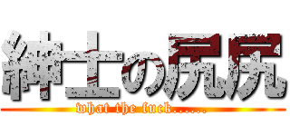 紳士の尻尻 (what the fuck......)