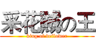 采花賊の王 (king of deflower)
