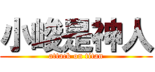 小峻是神人 (attack on titan)