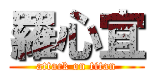 羅心宜 (attack on titan)