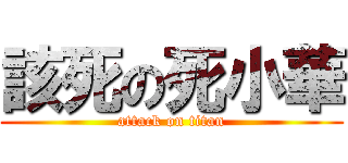 該死の死小華 (attack on titan)